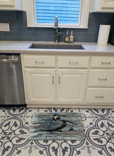 Load image into Gallery viewer, Pelican in Grey Machine Washable Memory Foam Mat 8946RUG