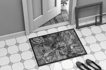 Load image into Gallery viewer, Grey Canvas Abstract Crabs Doormat - 24x36 Decorative Floor Mat – Indoor/Outdoor Rug