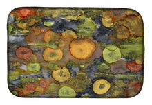 Load image into Gallery viewer, Abstract with Mother Earth Dish Drying Mat – Absorbent, Artistic Kitchen Essentials 8966DDM