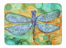 Load image into Gallery viewer, Abstract Dragonfly Machine Washable Memory Foam Mat 8967RUG