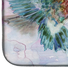 Load image into Gallery viewer, Hummingbird Combat Dish Drying Mat – Absorbent, Artistic Kitchen Essentials 8968DDM