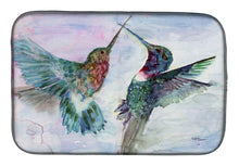 Load image into Gallery viewer, Hummingbird Combat Dish Drying Mat – Absorbent, Artistic Kitchen Essentials 8968DDM