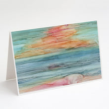 Load image into Gallery viewer, Abstract Rainbow Greeting Cards -  Blank Note Cards – 8-Pack of Artist-Designed Cards with Envelopes