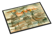 Load image into Gallery viewer, Pelicans on their perch Abstract Doormat - 24x36 Decorative Floor Mat – Indoor/Outdoor Rug