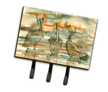 Load image into Gallery viewer, Pelicans on their perch Abstract Leash or Key Holder 8980TH68