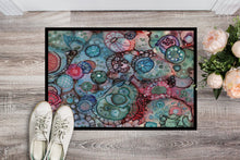 Load image into Gallery viewer, Abstract in Reds and Blues Doormat - 24x36 Decorative Floor Mat – Indoor/Outdoor Rug
