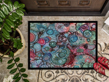 Load image into Gallery viewer, Abstract in Reds and Blues Doormat - 24x36 Decorative Floor Mat – Indoor/Outdoor Rug