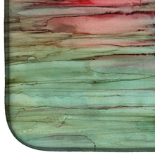 Load image into Gallery viewer, Abstract Sunset on the Water Dish Drying Mat – Absorbent, Artistic Kitchen Essentials 8984DDM