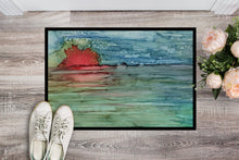 Load image into Gallery viewer, Abstract Sunset on the Water Doormat - 24x36 Decorative Floor Mat – Indoor/Outdoor Rug