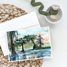 Load image into Gallery viewer, In the Swamp Greeting Cards -  Blank Note Cards – 8-Pack of Artist-Designed Cards with Envelopes