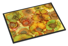 Load image into Gallery viewer, Abstract Flowers in Yellows and Oranges Doormat - 24x36 Decorative Floor Mat – Indoor/Outdoor Rug