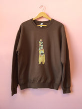 Load image into Gallery viewer, Bear with Books Crewneck and Shirt