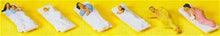 Load image into Gallery viewer, Preiser 10300 HO Scale Passengers -- Sleeping pkg(6)