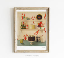 Load image into Gallery viewer, The Devil's Food Cake Art Print - 8.5" X 11"