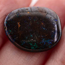 Load image into Gallery viewer, Natural Australian Boulder Opal Loose Gemstone Green Blue Yellow 8.74ct