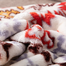 Load image into Gallery viewer, DaDa Bedding Southwestern Havana Geometric Soft Plush Fleece Flannel Throw Blanket (XY1012)