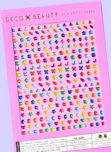 Load image into Gallery viewer, "90s Baby" Deco Beauty Nail Art Stickers