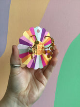 Load image into Gallery viewer, Jangly Titanium Chandelier Hoops