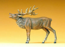 Load image into Gallery viewer, Preiser 47701 1/25 Scale Wild Animal Figures -- Bellowing Stag Elk