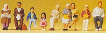 Load image into Gallery viewer, Preiser 10385 HO Scale Passengers -- Sitting On Bus #2