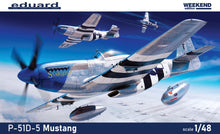 Load image into Gallery viewer, Eduard 84172 1/48 WWII P51D5 Mustang USAAF Fighter (Wkd Edition Plastic Kit)