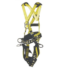 Load image into Gallery viewer, Tower Working Type Full Body Harness w/ 6 D-Rings, Padded Seat &amp; Waist