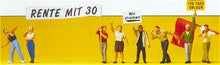 Load image into Gallery viewer, Preiser 10456 HO Scale Pedestrians -- Demonstrators w/Signs