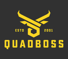 Load image into Gallery viewer, QuadBoss, QuadBoss 48-inch x 48-inch Logo Banner for Powersports Enthusiasts