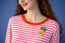 Load image into Gallery viewer, Strawberry Boots Brooch