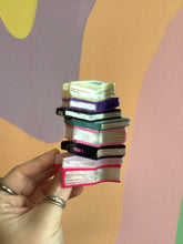 Load image into Gallery viewer, Book Stack Hair Claw