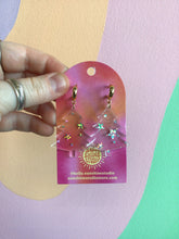 Load image into Gallery viewer, Clear Confetti Holiday Trees