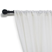 Load image into Gallery viewer, Charcoal Gray Linen Curtains