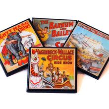 Load image into Gallery viewer, Circus Poster Coaster Set