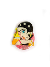 Load image into Gallery viewer, The Glamour Girl Brooch by Rosie Rose Parker