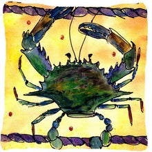 Load image into Gallery viewer, Crab Decorative   Canvas Fabric Pillow