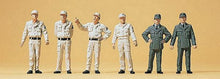 Load image into Gallery viewer, Preiser 10457 HO Scale People Working Federal Emergency Service Workers (1950)