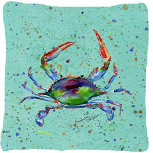 Load image into Gallery viewer, Crab Decorative   Canvas Fabric Pillow