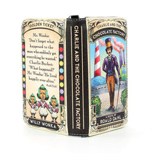 Load image into Gallery viewer, Charlie and the Chocolate Factory Book Wallet Wristlet