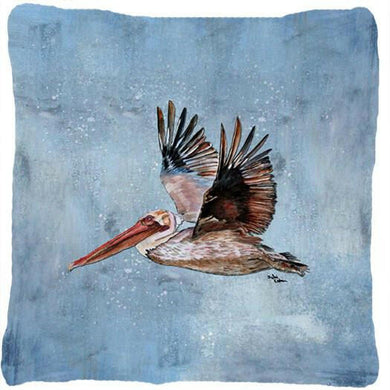 Bird - Pelican Decorative   Canvas Fabric Pillow
