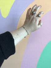 Load image into Gallery viewer, Titanium Cuban Chain Gem Bracelet