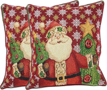 Load image into Gallery viewer, Tache Christmas Cute Santa Claus Is Coming to Town Throw Pillow Cover (DB15191CC)