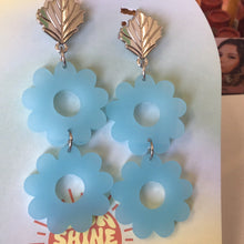 Load image into Gallery viewer, Dragon Fruit Summer Flower Earrings