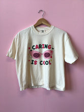 Load image into Gallery viewer, “Caring is Cool” Shirt and Crewneck