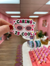 Load image into Gallery viewer, "Caring is Cool" Sticker