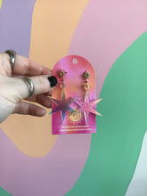 Load image into Gallery viewer, North Star Statement Earrings