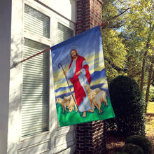 Load image into Gallery viewer, Jesus The Good Shepherd Flag Canvas House Size AAH6876CHF
