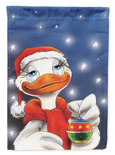Load image into Gallery viewer, Duck with Christmas Ornament Garden Flag – Decorative Outdoor Yard Flag AAH7196GF