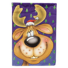 Load image into Gallery viewer, Comic Reindeer Flag Canvas House Size AAH7198CHF