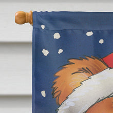Load image into Gallery viewer, Teddy Bear and Christmas Tree Flag Canvas House Size AAH7208CHF