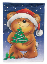 Load image into Gallery viewer, Teddy Bear and Christmas Tree Garden Flag – Decorative Outdoor Yard Flag AAH7208GF